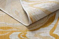 Dywany Łuszczów AKCE: 120x170 cm Kusový koberec Sion Sisal Marble 22169 ecru/yellow – na ven i na doma 120x170