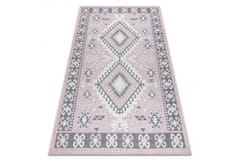 Dywany Łuszczów AKCE: 120x170 cm Kusový koberec Sion Sisal Aztec 3007 pink/ecru – na ven i na doma 120x170