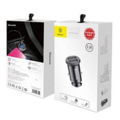 BASEUS Baseus Car Charger Grain 3.1A Black (CCALL-ML01)