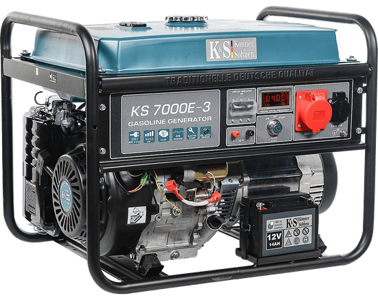 Könner & Söhnen Benzínová elektrocentrála KS 7000E-3