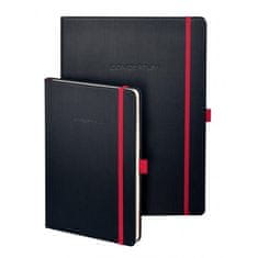 Sigel Zápisník CONCEPTUM Red Edition A5, linkovaný černo-červený