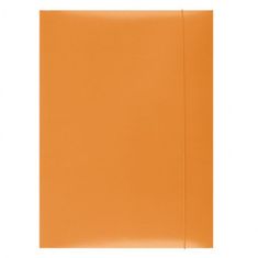 OFFICE products Kartonový obal s gumičkou oranžový