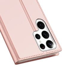 Dux Ducis Skin knížkové pouzdro na Samsung Galaxy S23 ULTRA 5G Pink