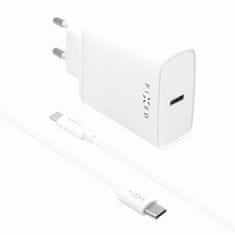 FIXED cestovní nabíječka USB-C 20W s USB-C kabelem