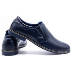 Elegantní pánská obuv 283LU navy blue velikost 45