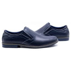 Elegantní pánská obuv 283LU navy blue velikost 46