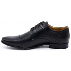 Pánská společenská obuv 711ACT černá velikost 46