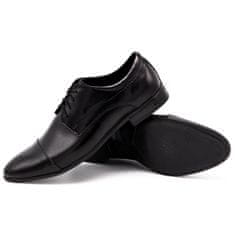 Pánská společenská obuv 294LU černá velikost 48