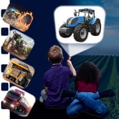 Brainstorm  Ruční foto projektor - Traktory a náklaďáky