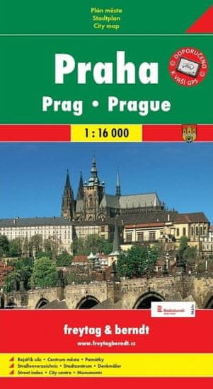 MAPA Praha 1:16 000 (karton)