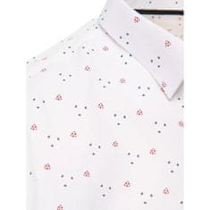 Dstreet Pánská košile C31 bílá dx2469 XL