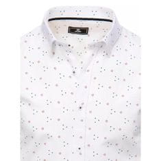 Dstreet Pánská košile C31 bílá dx2469 XL