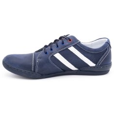 Pánská ležérní obuv R3 Perforated Navy Blue velikost 40