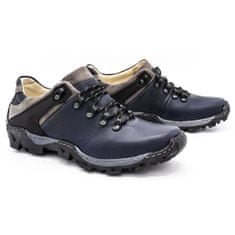 KENT Pánské trekové boty 116 navy blue velikost 45