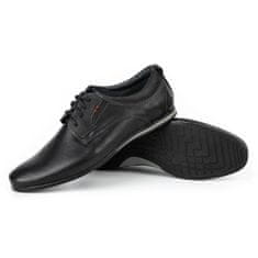 Elegantní pánská obuv 731 černá velikost 45