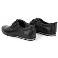 Elegantní pánská obuv 731 černá velikost 45
