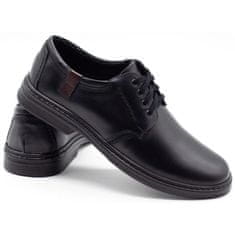 Joker Pánská kožená obuv 415 černá velikost 42