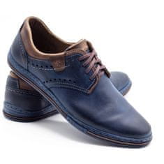 Pánská obuv Casual 402 navy blue velikost 48