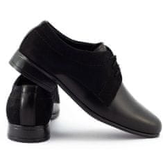 LUKAS Dětská společenská obuv k přijímání J1 černá velikost 36