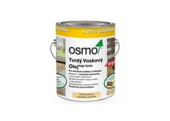 OSMO 3032 Tvrdý voskový olej, hedvábný polomat 3 l