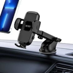 Tech-protect Univerzální držák do auta na palubní desku / čelní sklo Tech-Protect V3 černý