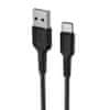 Borofone Kabel USB typ C 1m, 2A - Borofone Easy BX16 černý