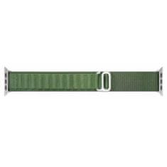 Techsuit Řemínek Techsuit – Watchband W037 – Apple Watch 1 / 2 / 3 / 4 / 5 / 6 / 7 / 8 / SE (38 mm / 40 mm / 41 mm) - Army Green