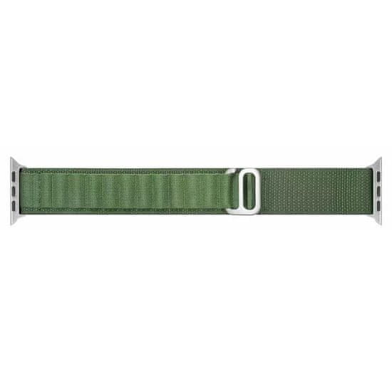 Techsuit Řemínek Techsuit – Watchband W037 – Apple Watch 1 / 2 / 3 / 4 / 5 / 6 / 7 / 8 / SE (38 mm / 40 mm / 41 mm) - Army Green