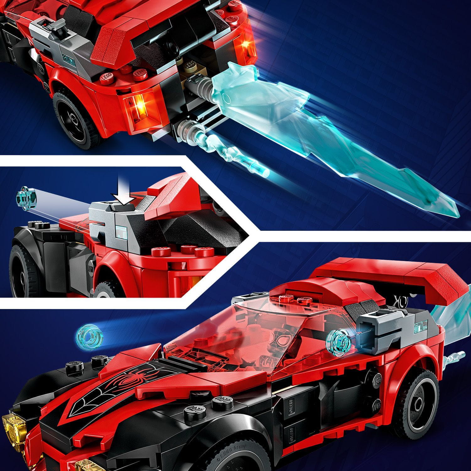 LEGO Marvel 76244 Miles Morales vs. Morbius