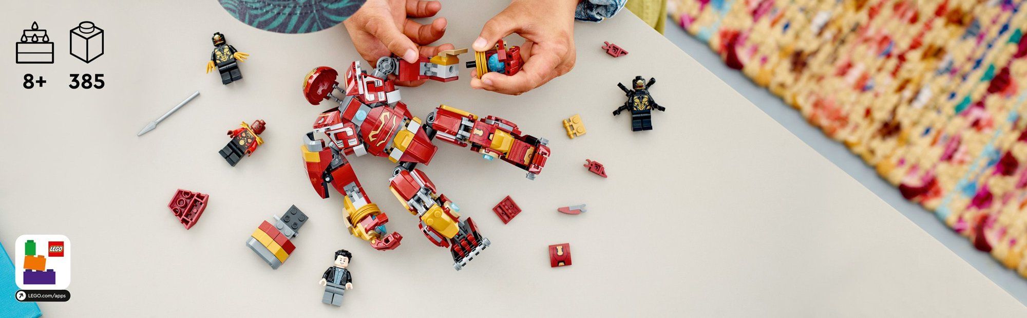 LEGO Marvel 76247 Hulkbuster: Bitva o Wakandu