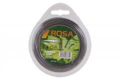 ROSA Struna žací čtverec 2mm x 15m nylonový střed