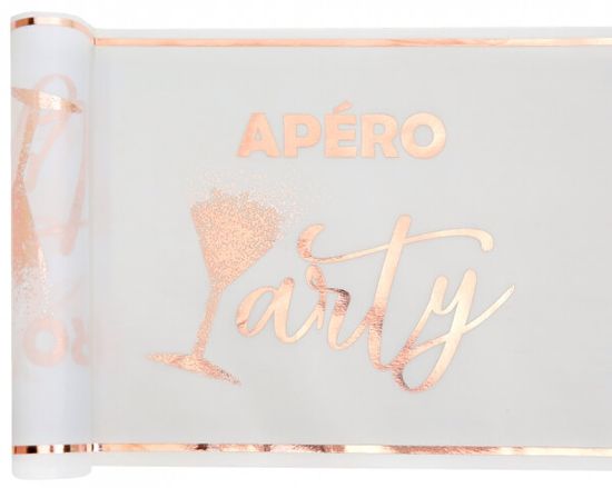 Santex Běhoun Apéro Party rosegold 30cmx5m