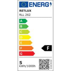 Retlux LED žárovka RLL 262 E14 žárovka LED C35 5W bílá studená