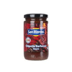 San Marcos Mexická grilovací omáčka Salsa s uzenými papričkami Chipotle [ideální pro grilování a marinování masa] "Chipotle Barbecue Sauce" 230 g San Marcos