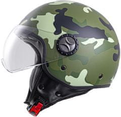 W-TEC Helma na skútr FS-701C Camo (Velikost: XS (53-54), Barva: camo)