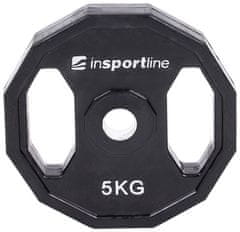 inSPORTline Pogumovaný kotouč Ruberton 5 kg 30 mm