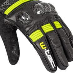 W-TEC Moto rukavice Rushin (Velikost: 3XL, Barva: Black-Fluo Yellow)