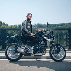 W-TEC Kožené moto rukavice Dahmer (Velikost: 3XL, Barva: tmavě hnědá)