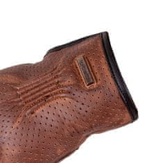 W-TEC Kožené moto rukavice Dahmer (Velikost: XXL, Barva: tmavě hnědá)