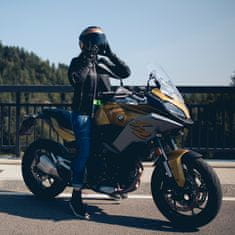 W-TEC Dámské kožené moto rukavice Perchta (Velikost: XS, Barva: černá)