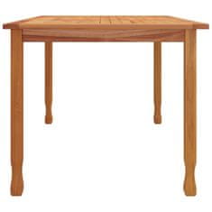 Greatstore Zahradní jídelní stůl 150 x 90 x 75 cm masivní teak