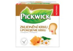 Pickwick Čaj Pickwick FUNKČNÍ - Zklidnění krku s eukalyptem