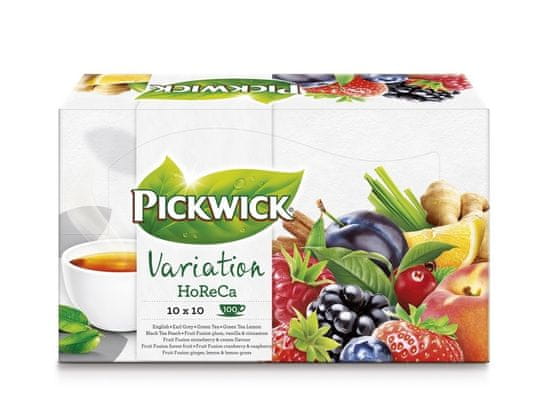 Pickwick Variace čajů Pickwick - 10 příchutí x 10 ks