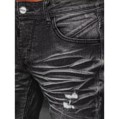 Dstreet Pánské kalhoty džínové Y9 černé ux3949 s29