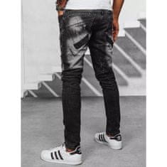 Dstreet Pánské kalhoty džínové Y10 černé ux3950 s29