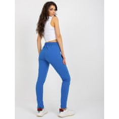 RELEVANCE Dámské kalhoty s aplikací EMILIA tmavě modré RV-DR-6742.57_397281 XL