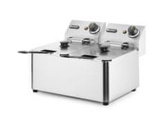 Hendi Fritéza Kitchen Line - 2x4L Kitchen Line 8L 230V/6000W 470x380x(H)330mm - 205846