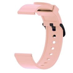 BStrap Silicone V4 řemínek na Huawei Watch GT3 42mm, sand pink