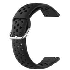 BStrap Silicone Dots řemínek na Garmin Venu 2 Plus, black