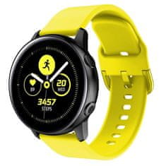 BStrap Silicone V2 řemínek na Garmin Venu 2 Plus, yellow